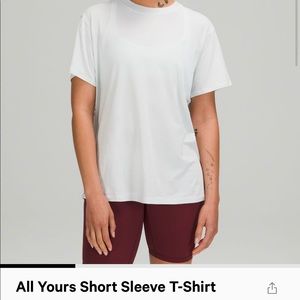 Lululemon All Yours Tee Lavender